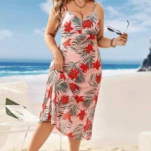 NWT Tropical Coverup 3XL